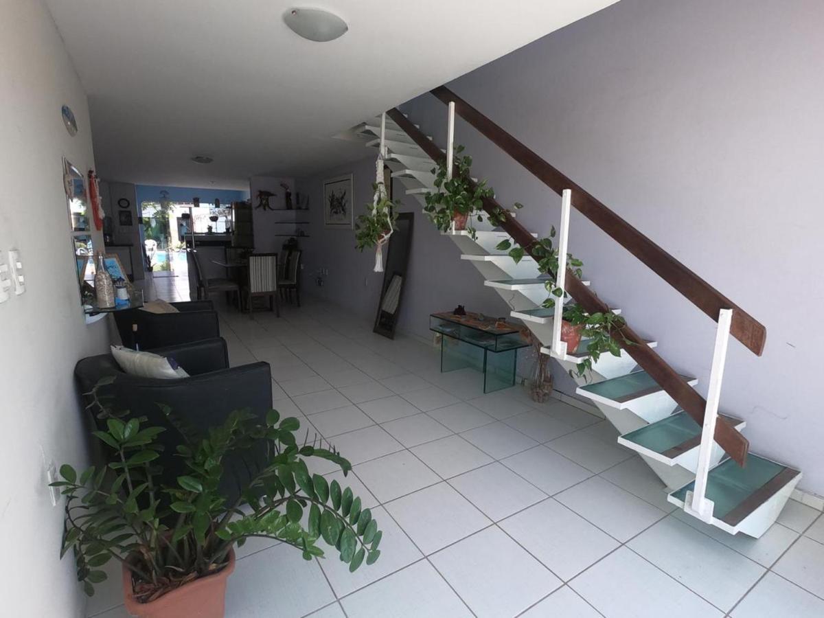 פראיה דוס קרניירוס Casa Refugio Dos Carneiros, 1Min Do Mar, 4Suites, Salao De Jogos מראה חיצוני תמונה