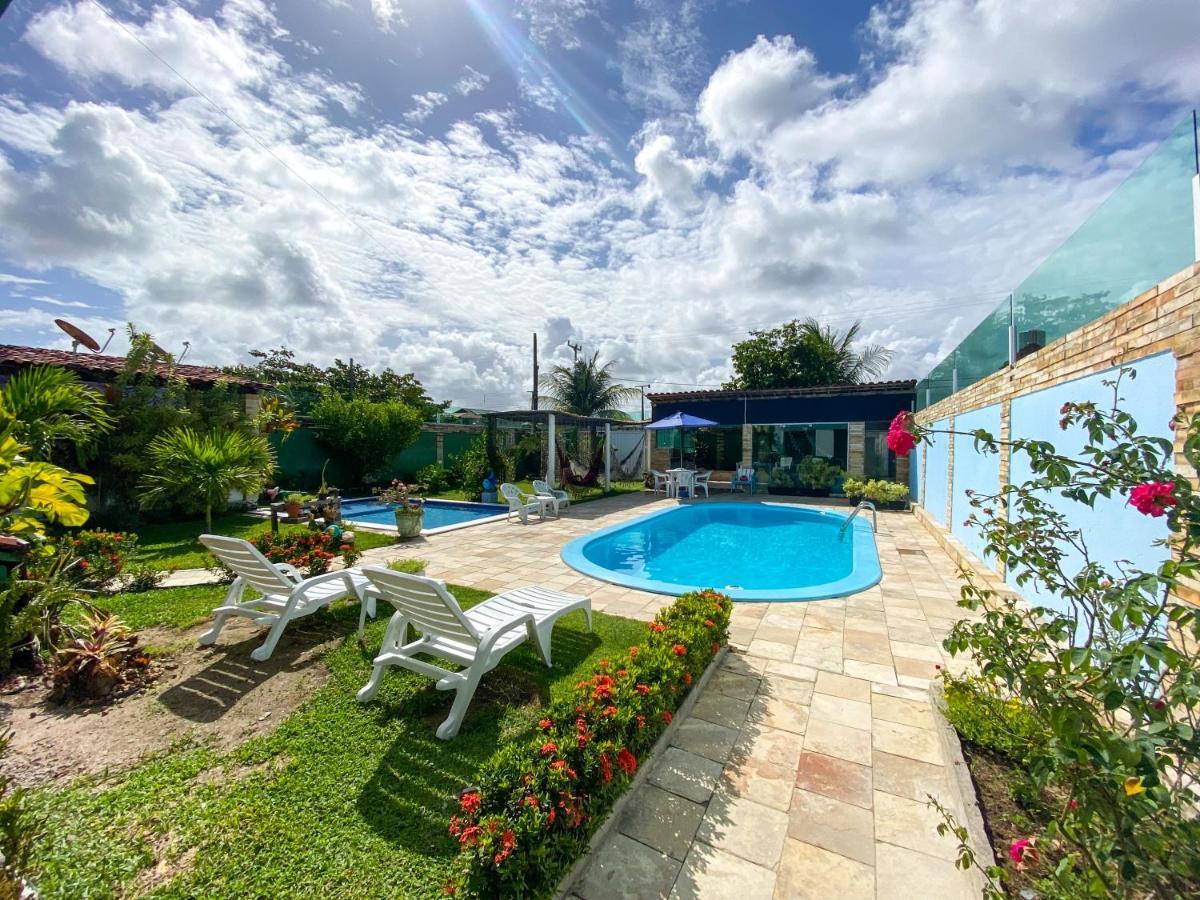 פראיה דוס קרניירוס Casa Refugio Dos Carneiros, 1Min Do Mar, 4Suites, Salao De Jogos מראה חיצוני תמונה