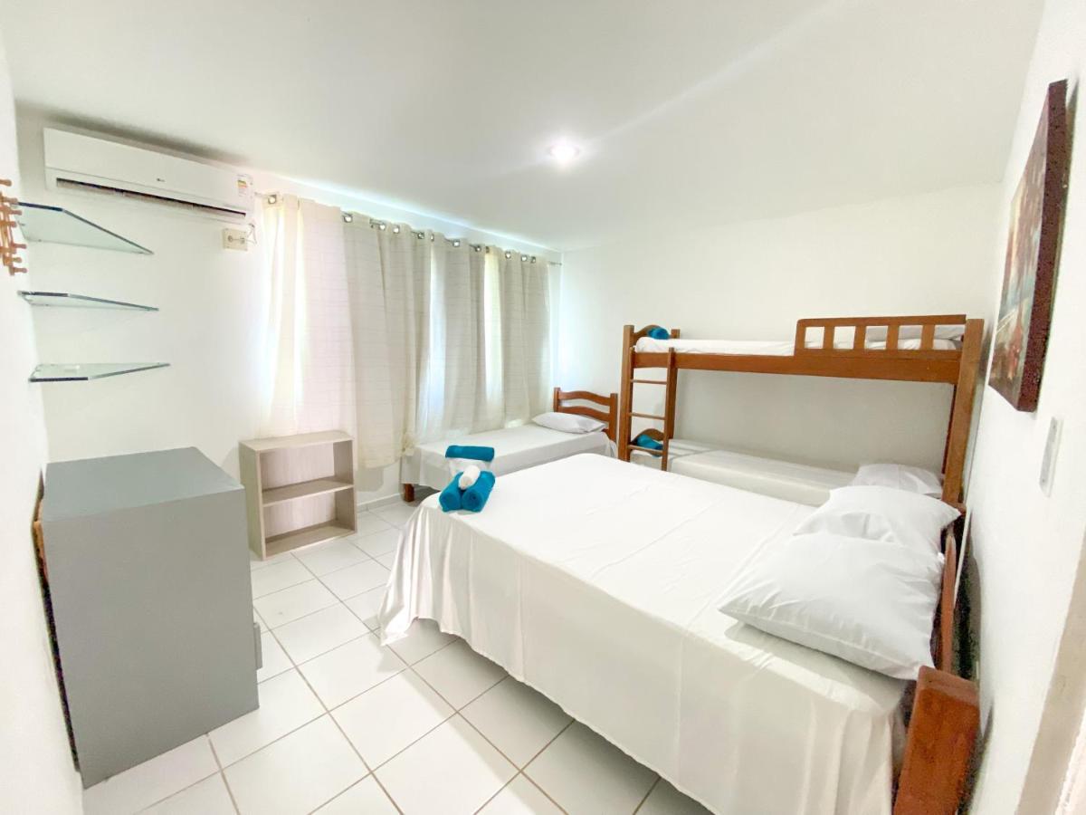 פראיה דוס קרניירוס Casa Refugio Dos Carneiros, 1Min Do Mar, 4Suites, Salao De Jogos מראה חיצוני תמונה