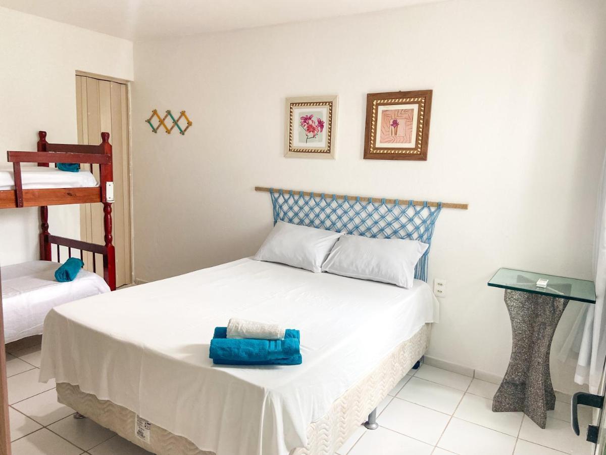 פראיה דוס קרניירוס Casa Refugio Dos Carneiros, 1Min Do Mar, 4Suites, Salao De Jogos מראה חיצוני תמונה